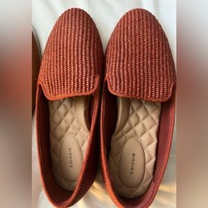 Birdies The Starling Paprika Woven Loafers